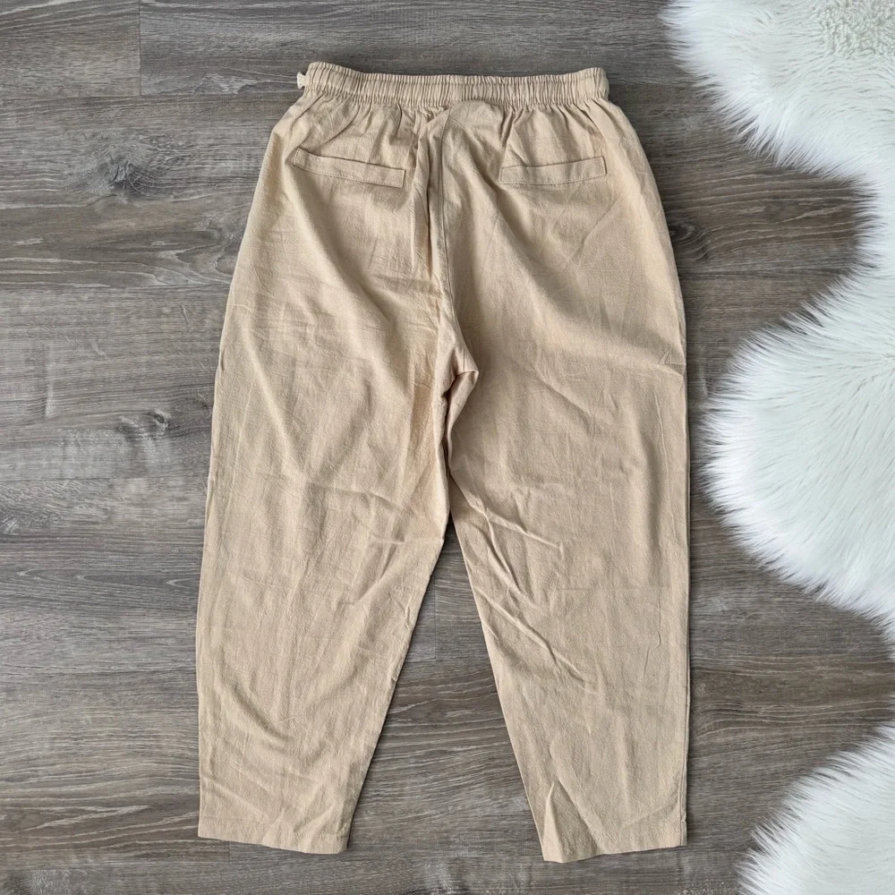 OLD MONEY Cancun Cotton Pantalon Linen/Cotton Pants Size Medium